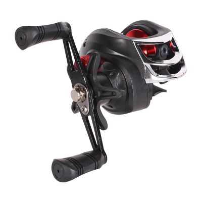 Catfish Rock Adjustable Fishing Reel, 7.2:1 High-Speed Gear Ratio, Lightweight, for Bass, Trout and Surf Fishing, 5.91 x 4.72 x 3.94 in