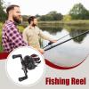 Catfish Rock Adjustable Fishing Reel, 7.2:1 High-Speed Gear Ratio, Lightweight, for Bass, Trout and Surf Fishing, 5.91 x 4.72 x 3.94 in view 3