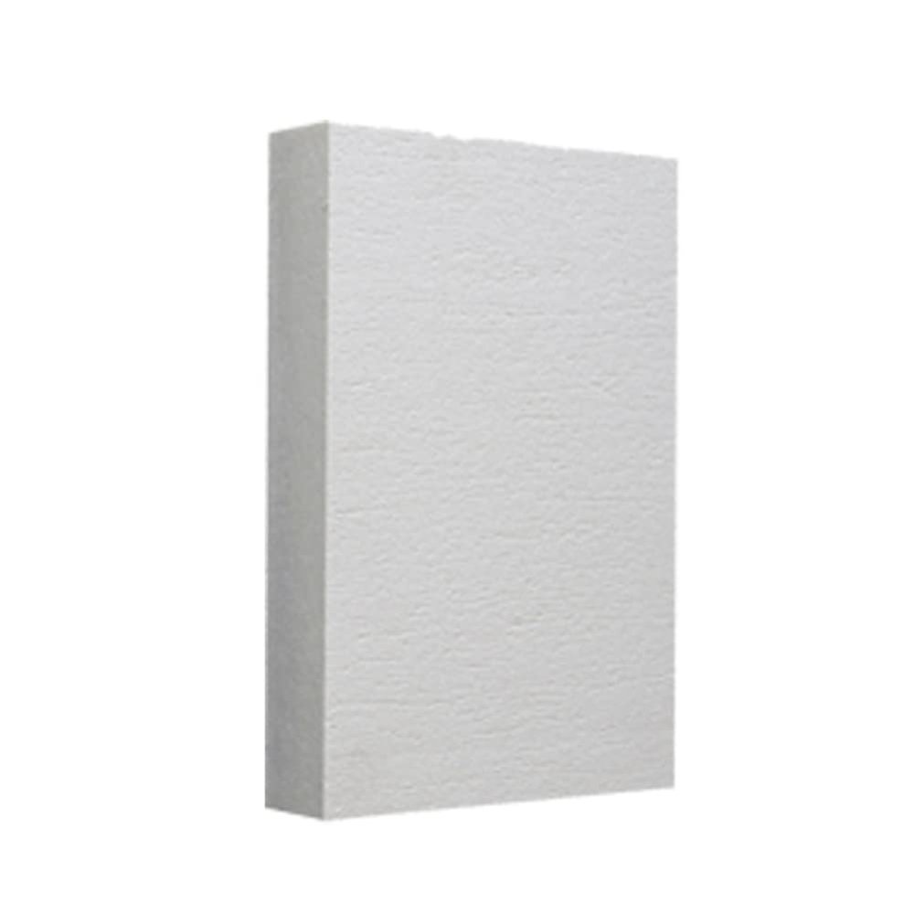 1-Piece Ceramic Fiber Insulation Board, Fireproof and Heat-Resistant up to 2300°F, 600 × 400 × 20 mm