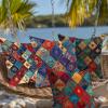 20 x 20 in Pillow Covers, Set of 4, Geometric Outdoor Decorative Covers view 3