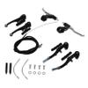 KITANDOVE 1-Set Mountain Bike Brake Kit with Aluminum Brake Levers and Cables view 1