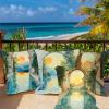 65 x 65 cm Outdoor Landscape Pillow Covers, Double-Sided Print, Waterproof, 4-Pack view 2
