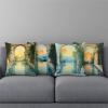 65 x 65 cm Outdoor Landscape Pillow Covers, Double-Sided Print, Waterproof, 4-Pack view 4
