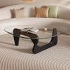 Modern Round Marble Coffee Table Set, 2 Pieces view 3