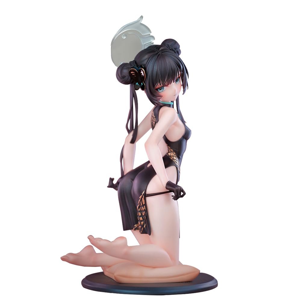 Ryuge Kisak Cheongsam Edition Kneeling Figure, 20 cm