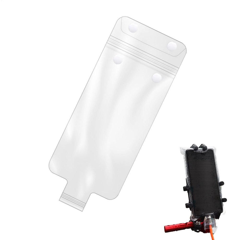 TAK Waterproof Transparent Touchscreen Motorcycle Phone Pouch