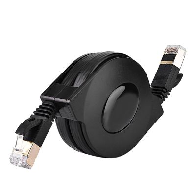 Ouitble Retractable CAT6 Ethernet Cable, RJ45, 2 m