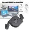 Ouitble Retractable CAT6 Ethernet Cable, RJ45, 2 m view 2