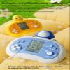 LZYCH Cute Cartoon Block Game Console, Portable, 26 Retro Games, Adjustable Difficulty, Pink view 4