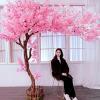 1.8 × 1.5 m Artificial Cherry Blossom Tree, Handmade Silk Sakura Branch view 4