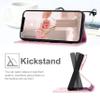 LEINOTWANCH Cat Wallet Flip Case for iPhone 13 Pro Max 6.7-inch, Pink view 3
