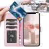 LEINOTWANCH Cat Wallet Flip Case for iPhone 13 Pro Max 6.7-inch, Pink view 4