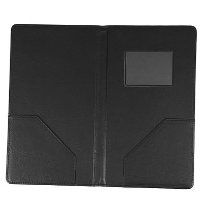 Elegant Black PU Menu Covers for Cafés and Restaurants
