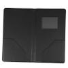 Elegant Black PU Menu Covers for Cafés and Restaurants view 1