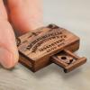 Miniature Ouija Board with Planchette and Drawer view 3