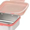 LÄSSIG Kids' Stainless Steel Lunchbox with Divider, Sunny Explorer Rose/Pink view 4