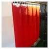 Welding Protection Curtain, Fire-Resistant Vinyl PVC Strip Curtain, Waterproof, Red, 1.2 x 2.3 m view 1