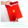Welding Protection Curtain, Fire-Resistant Vinyl PVC Strip Curtain, Waterproof, Red, 1.2 x 2.3 m view 3