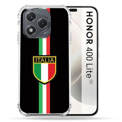 Cokitec Reinforced Protective Case for Honor 400 Lite 5G Voyage Italy 3, Black