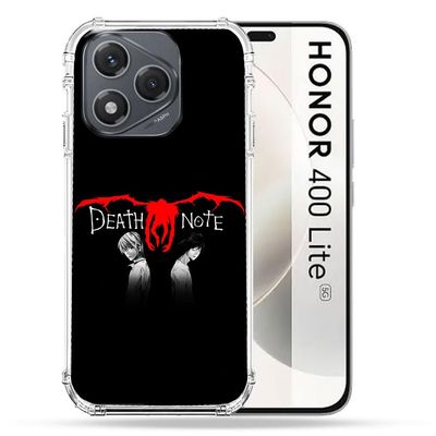 Cokitec Reinforced Protective Case for Honor 400 Lite 5G, Manga Death Note, Black