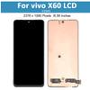 YOOOKOOO Vivo X60 V2045 LCD Display Touchscreen Digitizer Assembly Replacement Repair Parts (Aurora with Frame) view 2