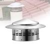 BDJSN Stainless Steel Chimney Cap, 75/110/160/200 mm, Round Rain Cover view 1