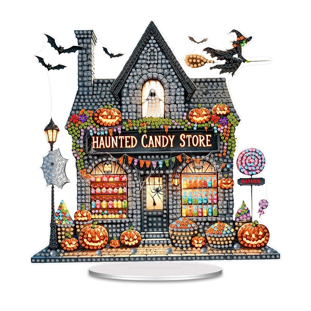 CXINLky DIY 5D Diamond Art Painting Halloween Table Decor