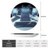 BWLHJKE Computer and Internet Decorative Bone China Plate, Customizable, with Display Stand, 15.2 cm view 2