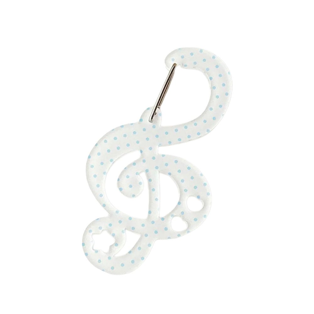 Star-Note Acrylic Carabiner Keychain