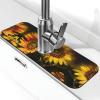 EZDLOWVBA Faucet Mat for Kitchen Sink, Diatomaceous Earth Absorbent Splash Guard, 38.1 x 14 cm view 1