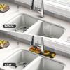 EZDLOWVBA Faucet Mat for Kitchen Sink, Diatomaceous Earth Absorbent Splash Guard, 38.1 x 14 cm view 3