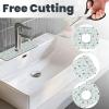 Floral Stone Faucet Mat for Kitchen Sinks, Diatomaceous Earth Absorbent Splash Guard (38.1 x 14 cm) view 4