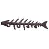 TOYANDONA Vintage Cast-Iron Fishbone Hook for Wall-Mounted Hanging Planters view 1