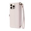 Lucyliy Phone Case for Oppo A3, Flip PU Leather Wallet Case, White view 2