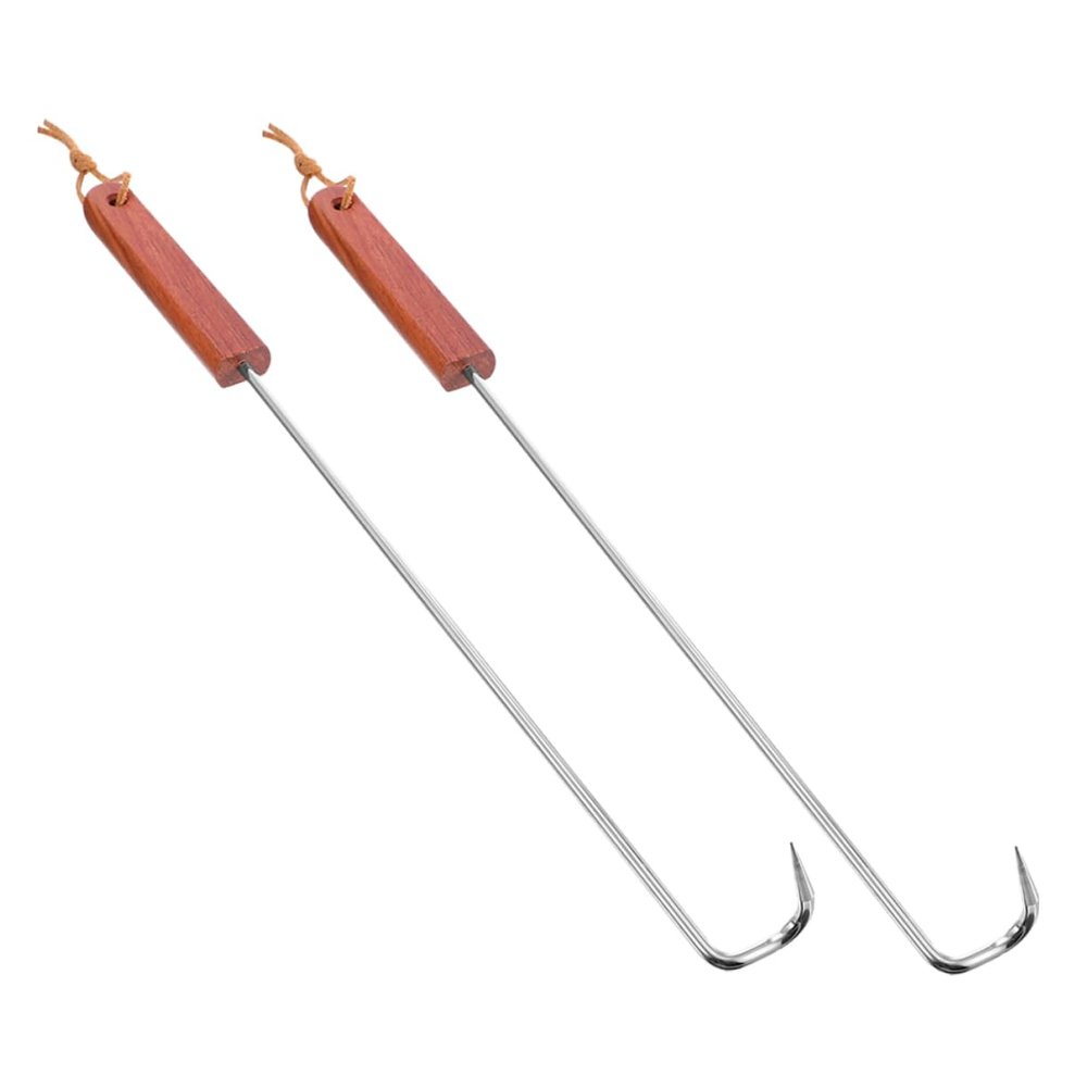 GALPADA 2-Piece Stainless Steel Barbecue Fork Set