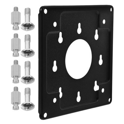 Angoily Small Metal PC Mount for Monitors with Rear Mounting