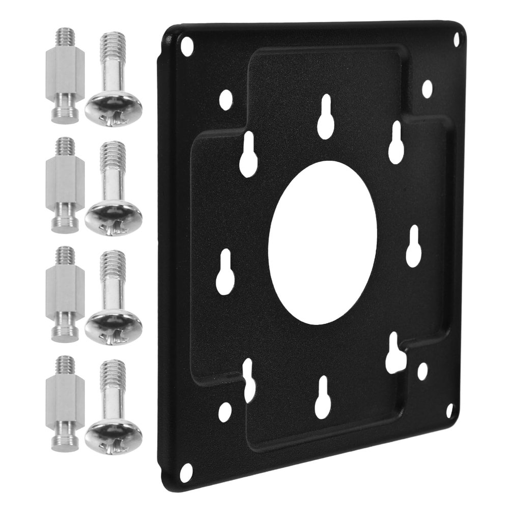 Angoily Small Metal PC Mount for Monitors with Rear Mounting
