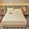 Zipper Mattress Protector 70/80/130/140/160 Adjustable Quilted Gray Mattress Cover, Removable Fitted Topper (170 x 200 + 20 cm, D) view 2