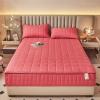 Gray Zippered Mattress Protector, 5-Sided Quilted Cover, Removable Fitted Sheet (170 x 200 + 20 cm, E) view 2