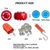 LYHXYLFT Pool Safety Lane Divider Rope Kit, Nylon, 15 m/49.2 ft view 2
