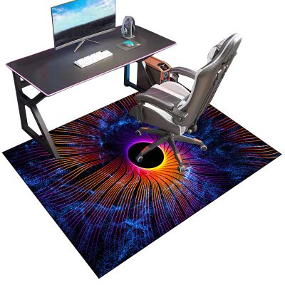 RxueSug Floor Protection Mat for Hard Floors and Carpet, 150 x 180 cm