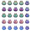 Spritewelry 40-Piece Rabbit Glass Beads, Color-Changing Temperature-Sensitive Spacer Beads view 1