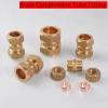 BYLSAGWHT 1-Piece Brass Compression Tube Fitting Coupler for 14 mm OD Tube view 2