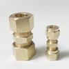 BYLSAGWHT 1-Piece Brass Compression Tube Fitting Coupler for 14 mm OD Tube view 4