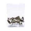 10-Piece Bronze Retro Latch Set, 29 × 33 mm view 1