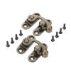 10-Piece Bronze Retro Latch Set, 29 × 33 mm view 2