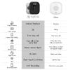 ANYQOO Indoor Window Camera, 3MP 2K, 2.4GHz & 5GHz Dual-Band Wi-Fi view 2