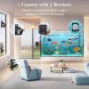 ANYQOO Indoor Window Camera, 3MP 2K, 2.4GHz & 5GHz Dual-Band Wi-Fi view 3