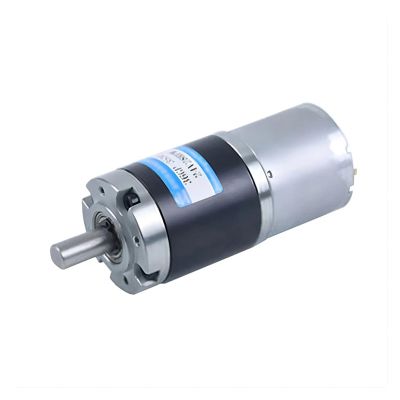 FBFTGMRMTA DC Planetary Gear Motor, 36 mm, 12 V/24 V, 6 mm/8 mm Shaft, 36GP-3530, Adjustable Speed (86 RPM, 24 V, 6 mm Shaft)