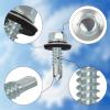 18 Trapezoidal Sheet Metal Screws 6.3 x 100 mm with Washers and 2 M10 Hex Socket Bits view 3
